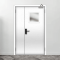 Противопожарная дверь 1-го типа эвакуационная полуторная остекленная — миниатюра 6