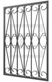 Решётка на окно сварная 3-33