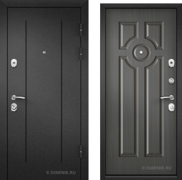 Дверь входная готовая в квартиру порошковая — МДФ