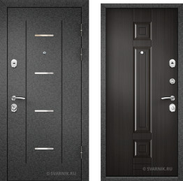 Дверь металлическая внутренняя в офис порошковая — массив