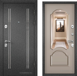 Дверь с установкой в дом МДФ