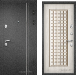 Дверь входная готовая уличная порошковая — МДФ