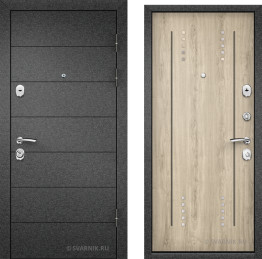 Дверь входная на заказ в квартиру порошковая — МДФ