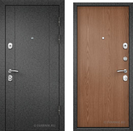 Дверь накладная в офис ламинат