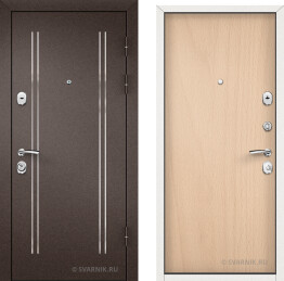 Стальная дверь 3 мм в коттедж д3м-212