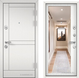 Металлическая дверь 2 мм толщина листа в дом д2м-129