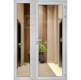 Входная группа из алюминия для школы ВГ-185