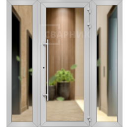 Входная группа из алюминиевого профиля в тц ВГ-041