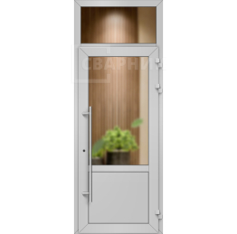 Алюминиевая входная группа в торговый центр с внутренними перегородками (сохраняют площадь) ВГ-009