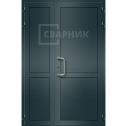 Полуторная алюминиевая дверь ДА-1202