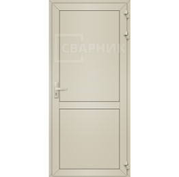 Одностворчатая дверь в алюминиевом профиле ДА-1186
