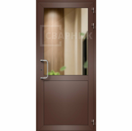 Одностворчатая дверь в металлической раме ДА-1187