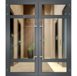 Дверь алюминиевая Provedal ДА-1817