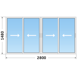 Стеклопакет под ключ