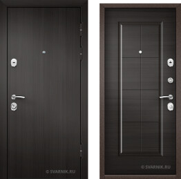 Дверь входная металлическая уличная на дачу с ламинатом