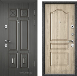 Дверь с терморазрывом уличная специальная винорит — шпон