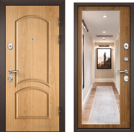 Стальная дверь 2мм эконом д2м-158