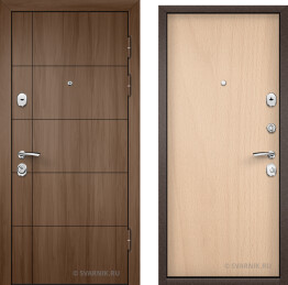 Входная дверь толщина стали 3 мм бюджетная д3м-046